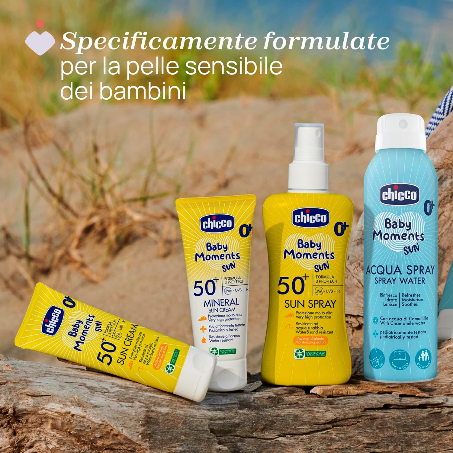 Thumbnail 5 de Chicco Crema Solare SPF 50+, per bambini – protezione alta, resistente all'acqua, 75 ml
