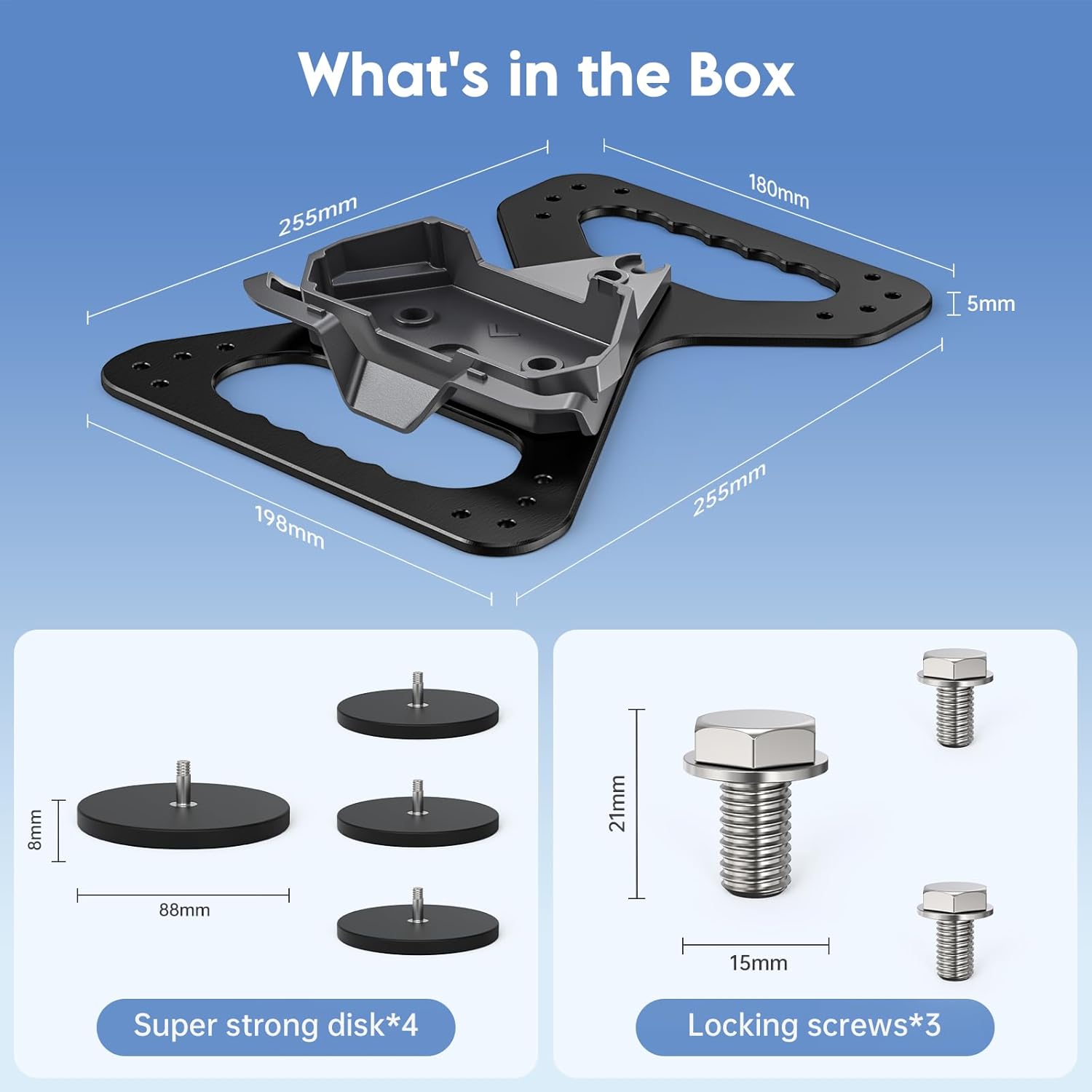 Thumbnail 5 de WXPSKY Starlink Mini Mount – 140KG Magnetic Roof Mount for Car, RV, Boat