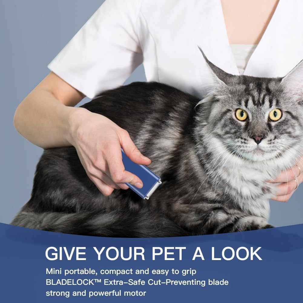 Detalle 2 de Cussity Electric Mini Cat Grooming Kit