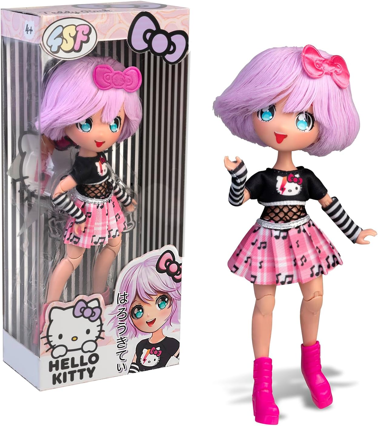 Thumbnail 5 de Hello Kitty Manga Doll Golden Diva (HKTF0200) – 19.5cm Japanese fashion figure with accessories