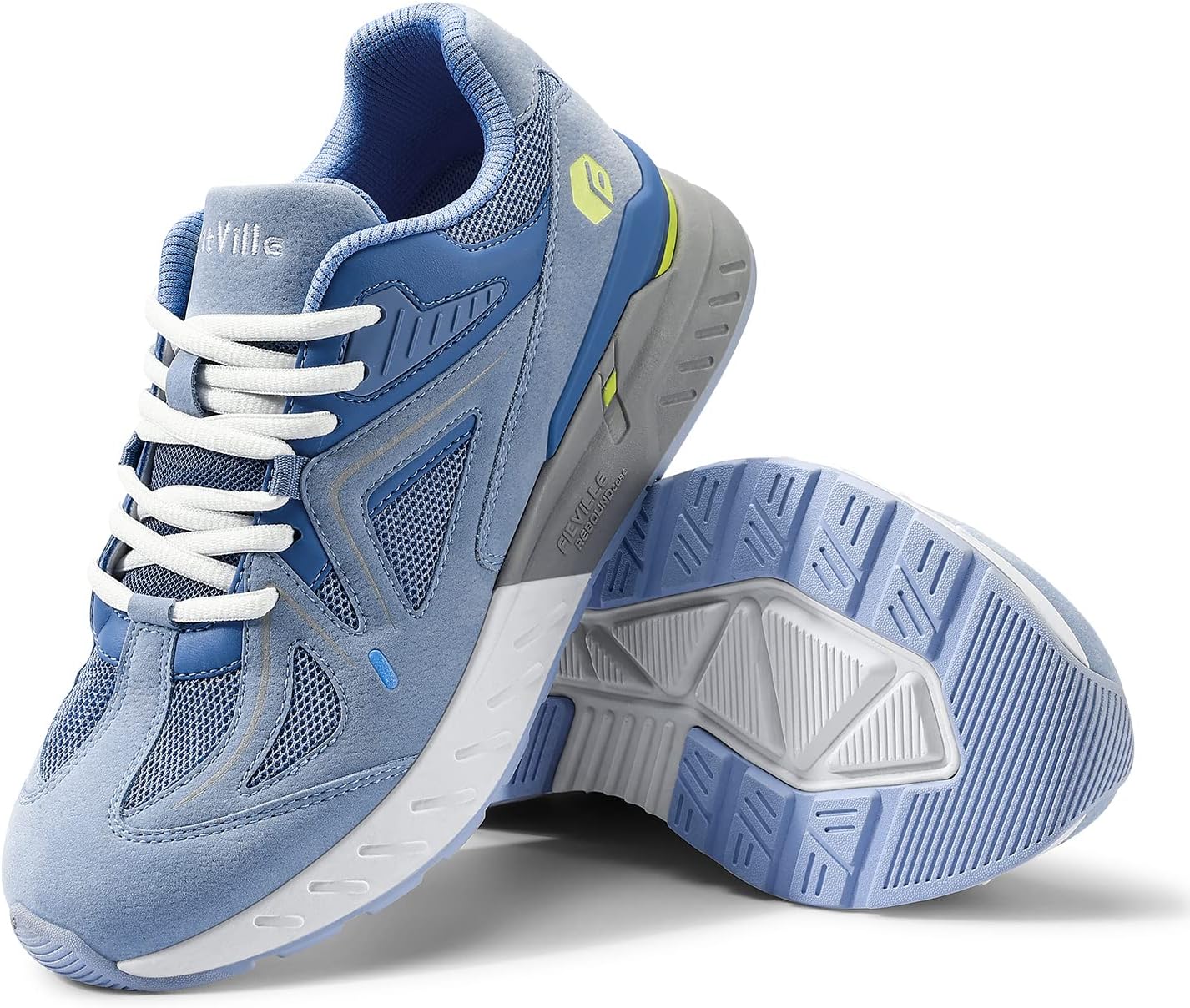 Detalle 1 de FitVille Damen Laufschuhe Extra Weit Breite Sportschuhe