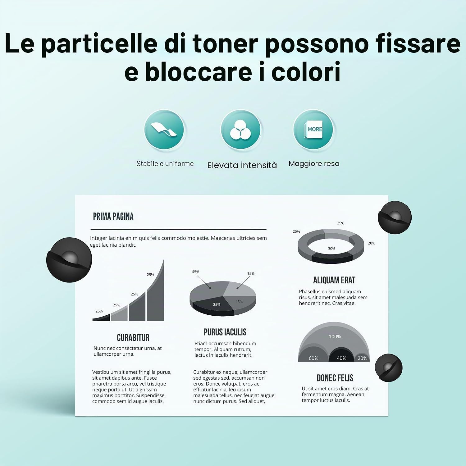 Detalle de LOFBLAT TN2510XL TN2510: Toner nero compatibile per Brother (HL/MFC/DCP) Tn2510XL