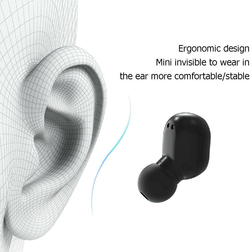 Thumbnail 3 de POMOQADK Wireless Headphones: True Wireless Earbuds with LED Display Charging Case