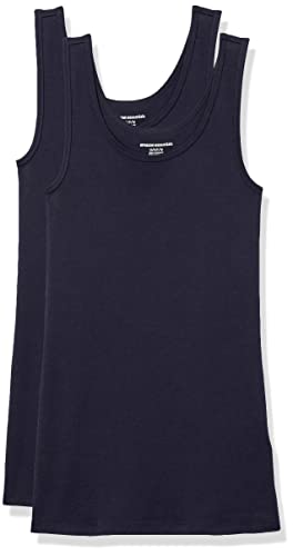 Detalle de Amazon Essentials Camiseta tirantes entallada mujer XS (pack 2)