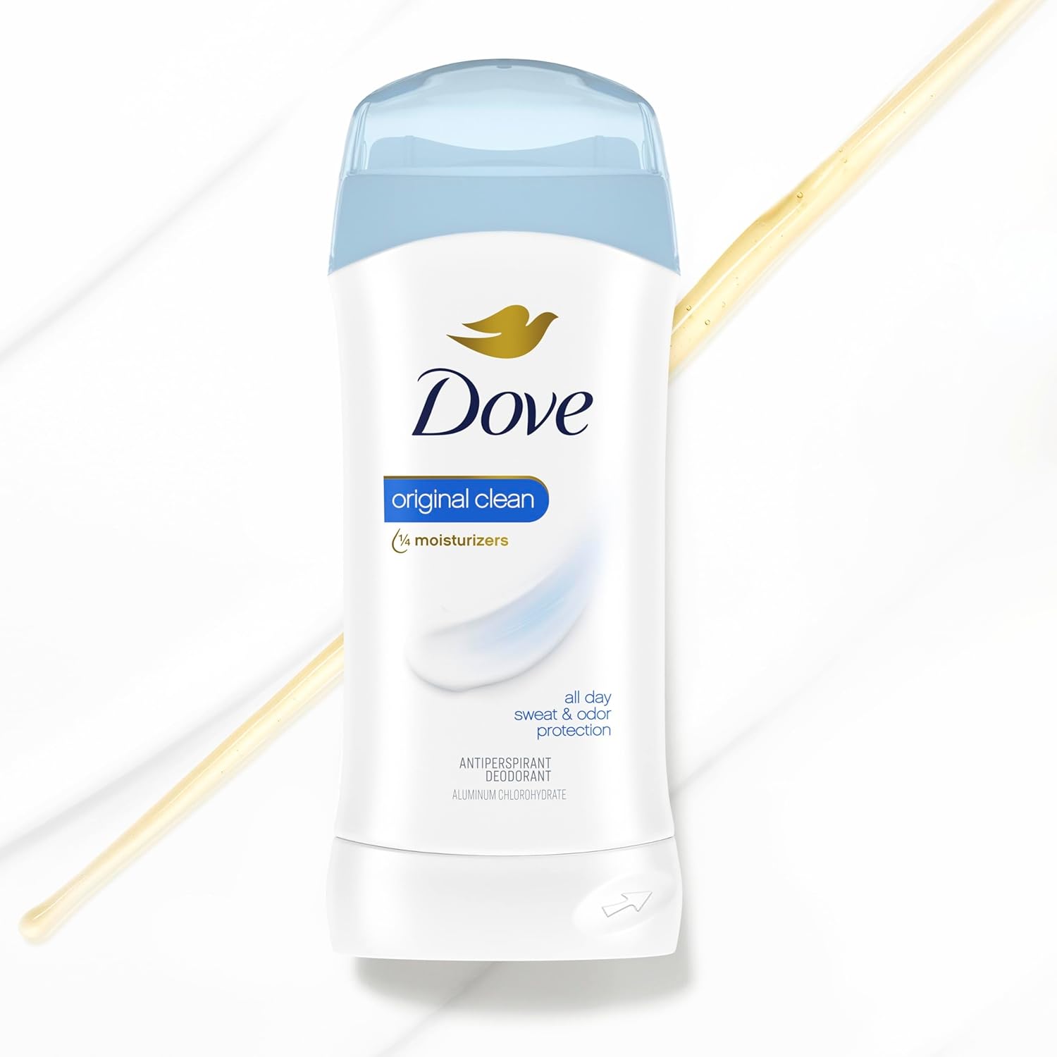 Detalle de Dove Invisible Solid Original Clean Antiperspirant Deodorant Stick (2 Count) for Women