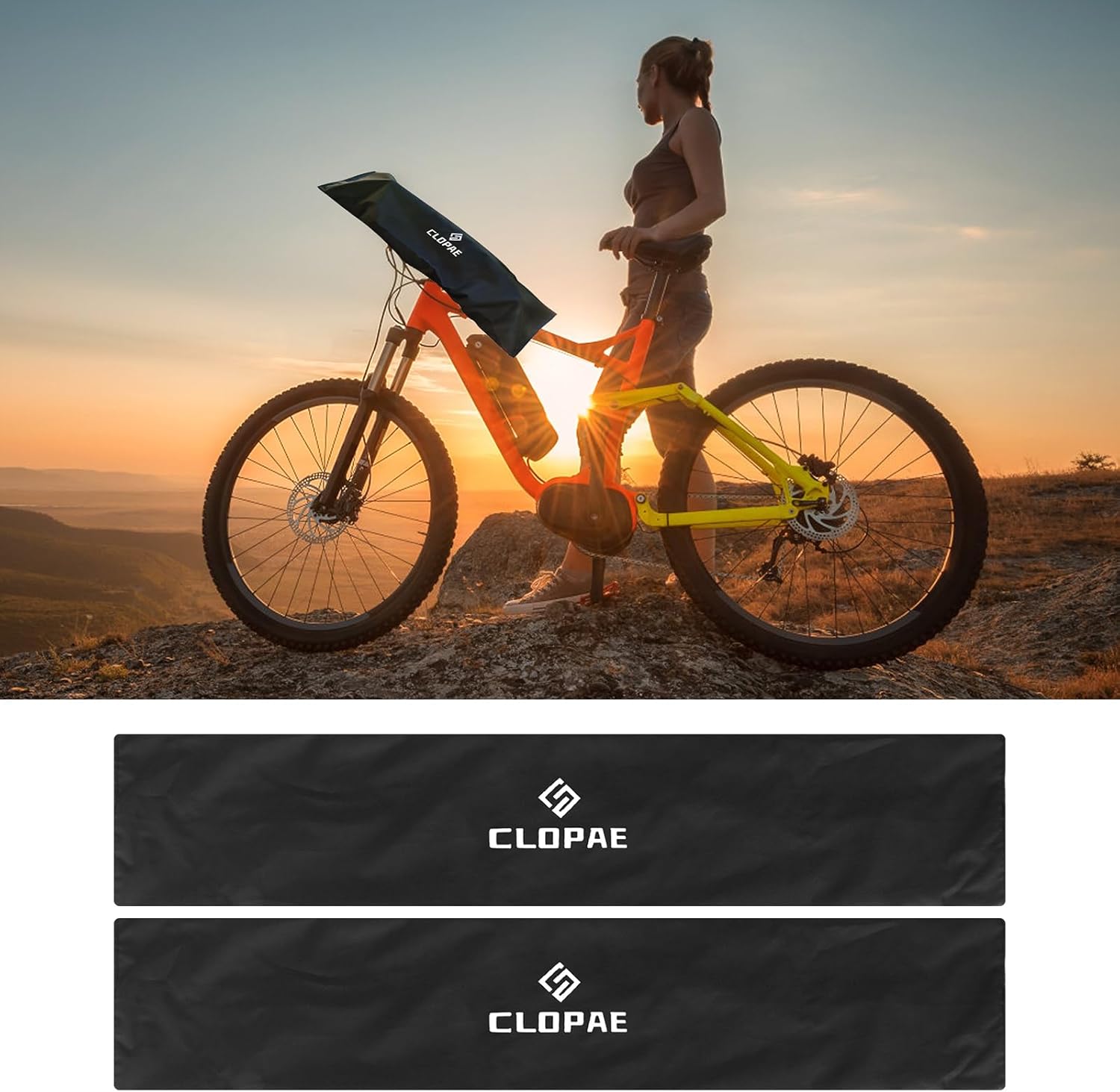 Thumbnail 5 de CLOPAE 2er-Set Lenkerschutzhülle für E-Bikes – Schutzabdeckung gegen Nässe, Staub und Schmutz