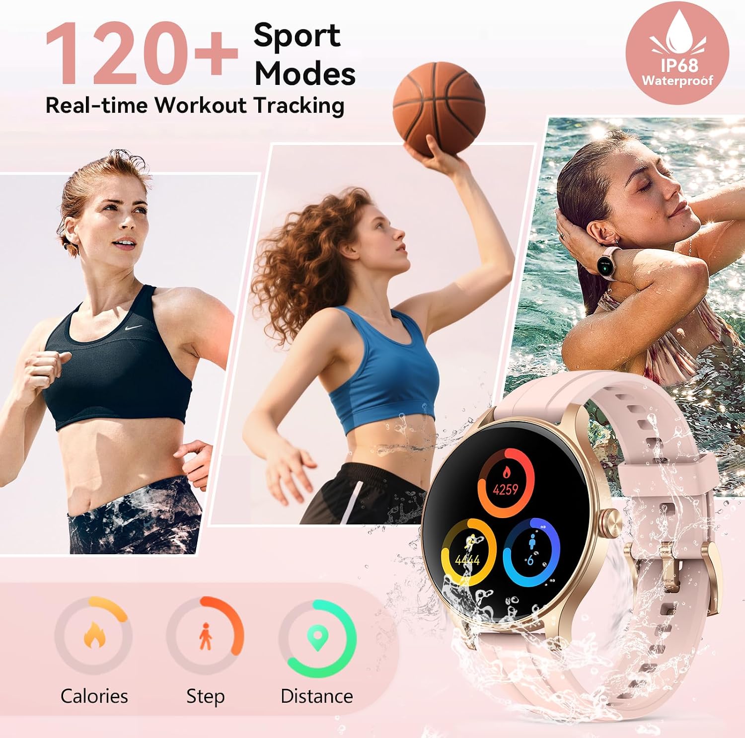 Thumbnail 4 de Smart Watches for Women 120 modes