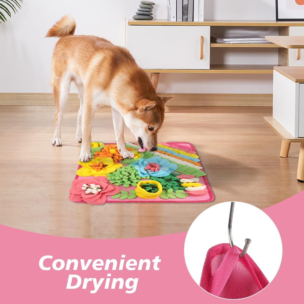 Thumbnail 6 de OSDUE Snuffle Mat for Dogs (39 x 39cm) – slow feeding & scent training puzzle mat for large and medium puppies