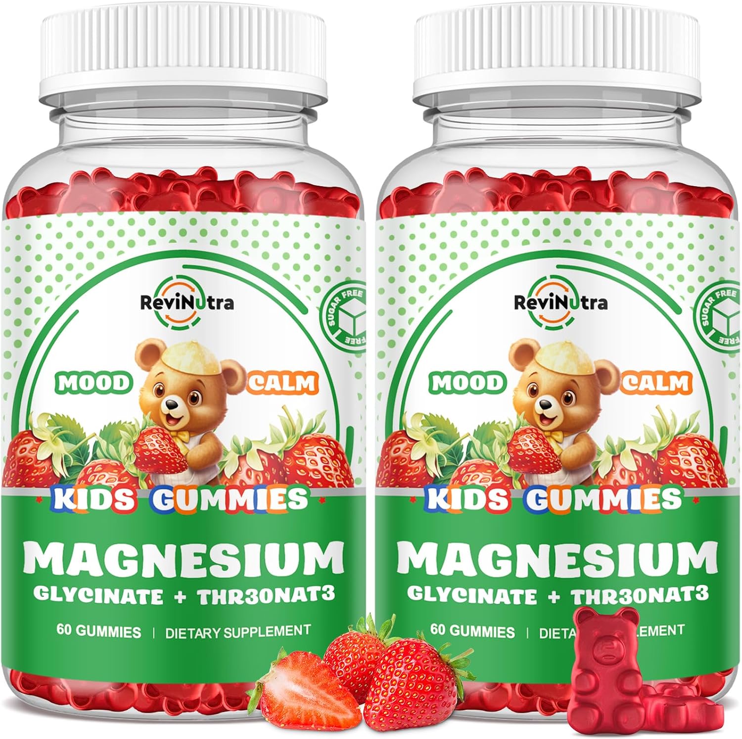 Thumbnail 6 de ReviNutra Magnesium Gummies, Strawberry Flavor