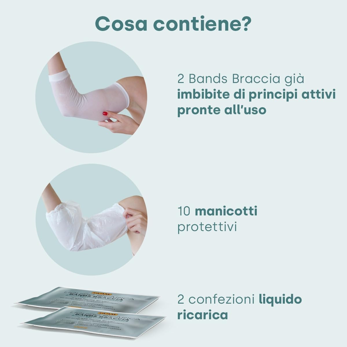 Detalle de Guam Bands Braccia 3 trattamenti