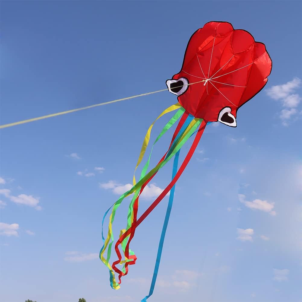 Detalle 2 de Octopus Drachen Regenbogen Easy Flyer Large