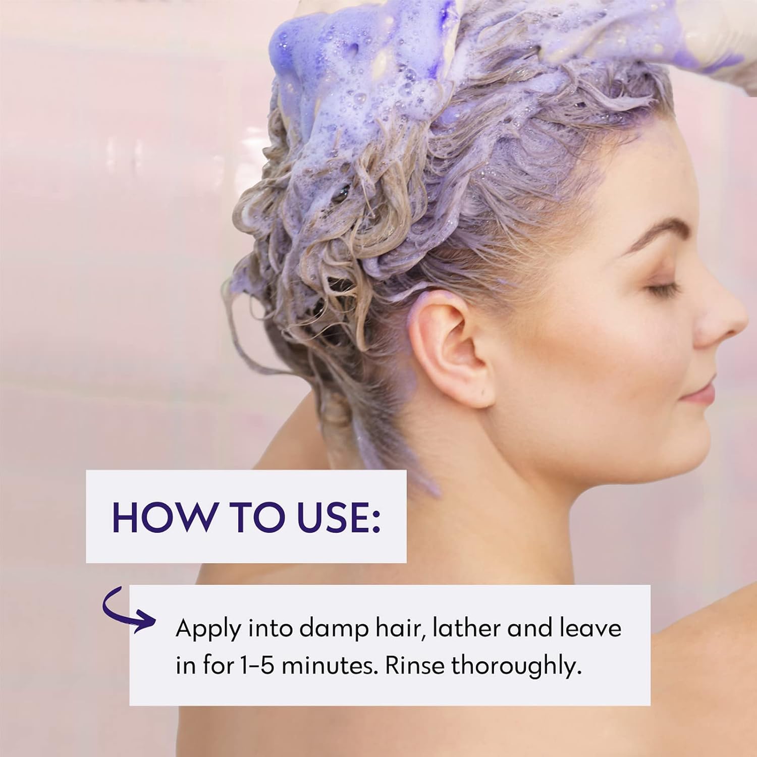 Thumbnail 3 de No nothing No Yellow Purple Shampoo – Fragrance Free Toning for Blonde, Gray & Silver Hair