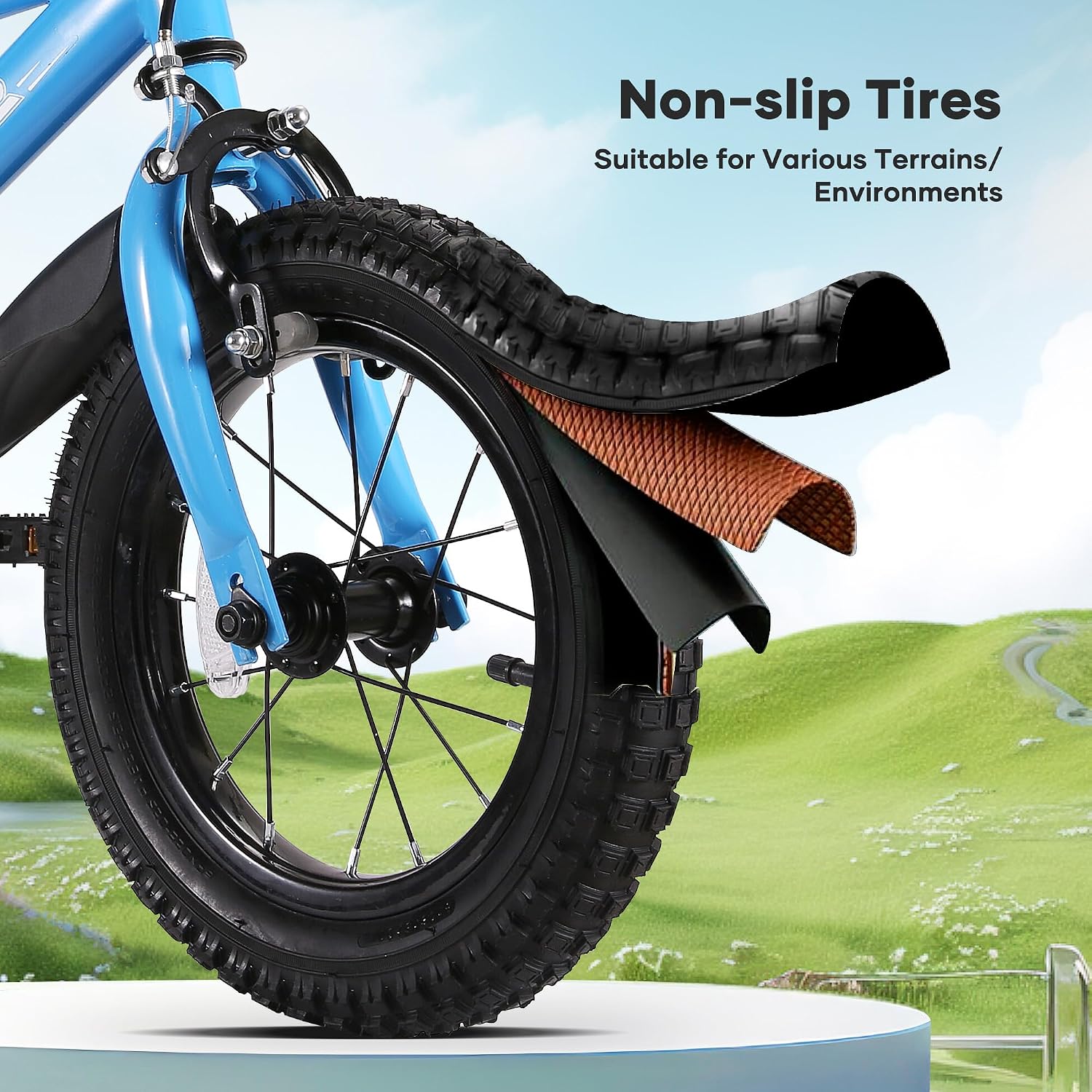 Thumbnail 3 de BODIOO Kinderfahrrad 14 Zoll für 94–107 cm