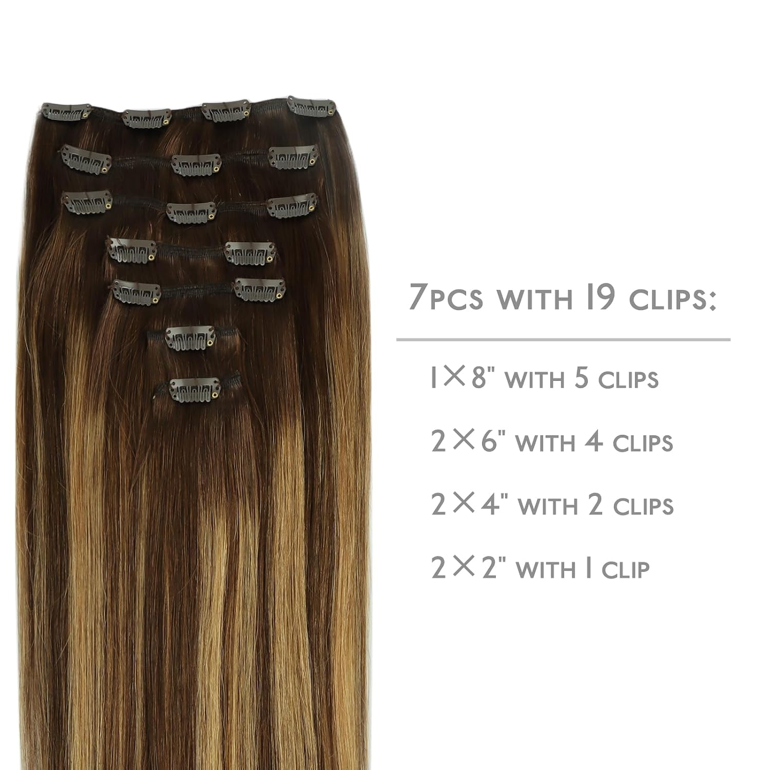 Thumbnail 1 de WENNALIFE Clip-in Extensions 45 cm