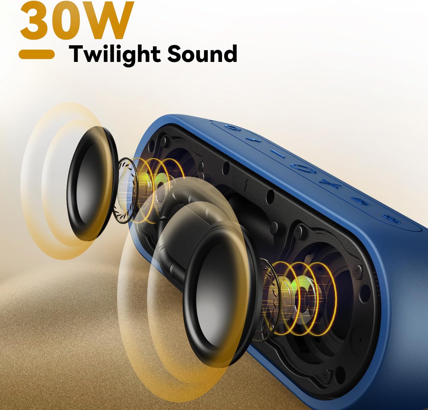 Thumbnail 1 de Tribit XSound Plus 2 Tragbarer Bluetooth-Lautsprecher – 30 W, IPX7, 24h Spielzeit, XBass, Bluetooth 5.3