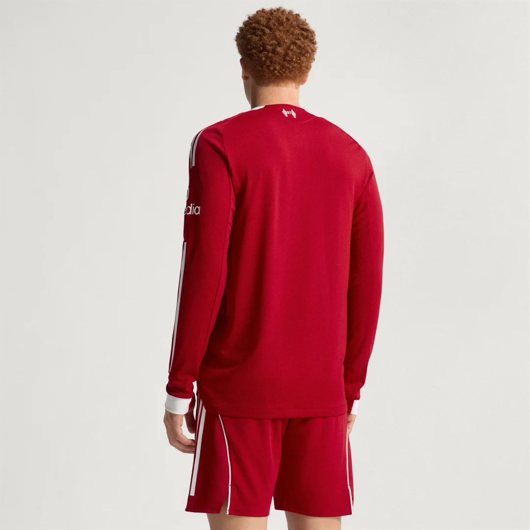 Thumbnail 1 de Camiseta manga larga primera equipación Liverpool FC 25/26 Oficial de Adidas