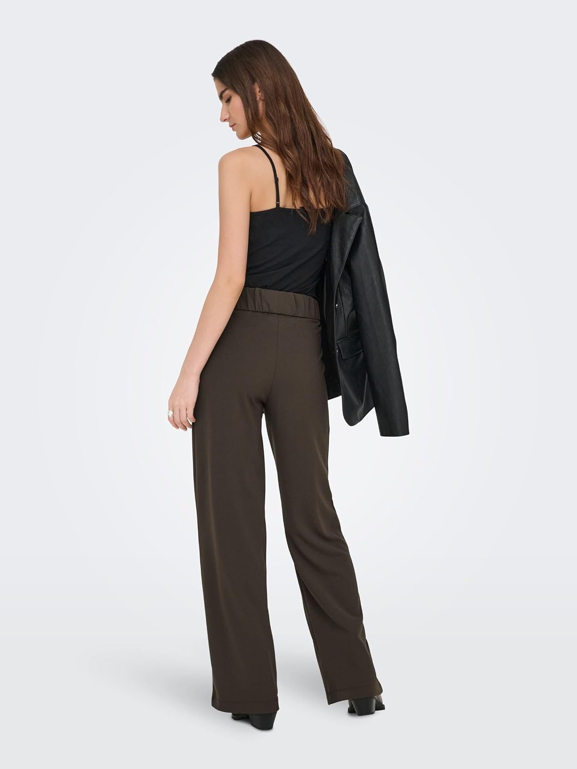 Detalle de JDY Damen Marlene Hose Weit Geschnitten – Schlupf, Culotte-Form