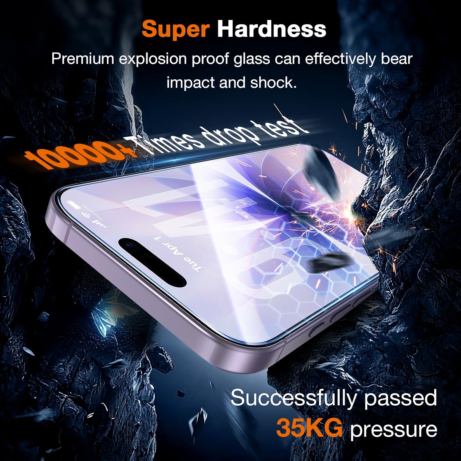 Detalle de LK iPhone 17 Screen Protector, 2-Pack