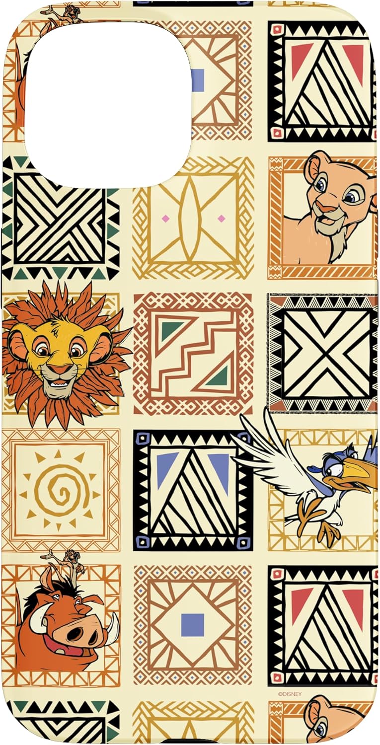 Thumbnail 4 de Coque iPhone X/XS Disney Le Roi Lion 30e anniversaire – Simba Friends, deux pièces