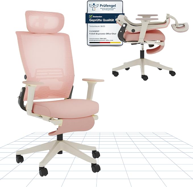 Imagen de FLEXISPOT FOLDEX Silla Ergonómica de Oficina en OfertitasTOP