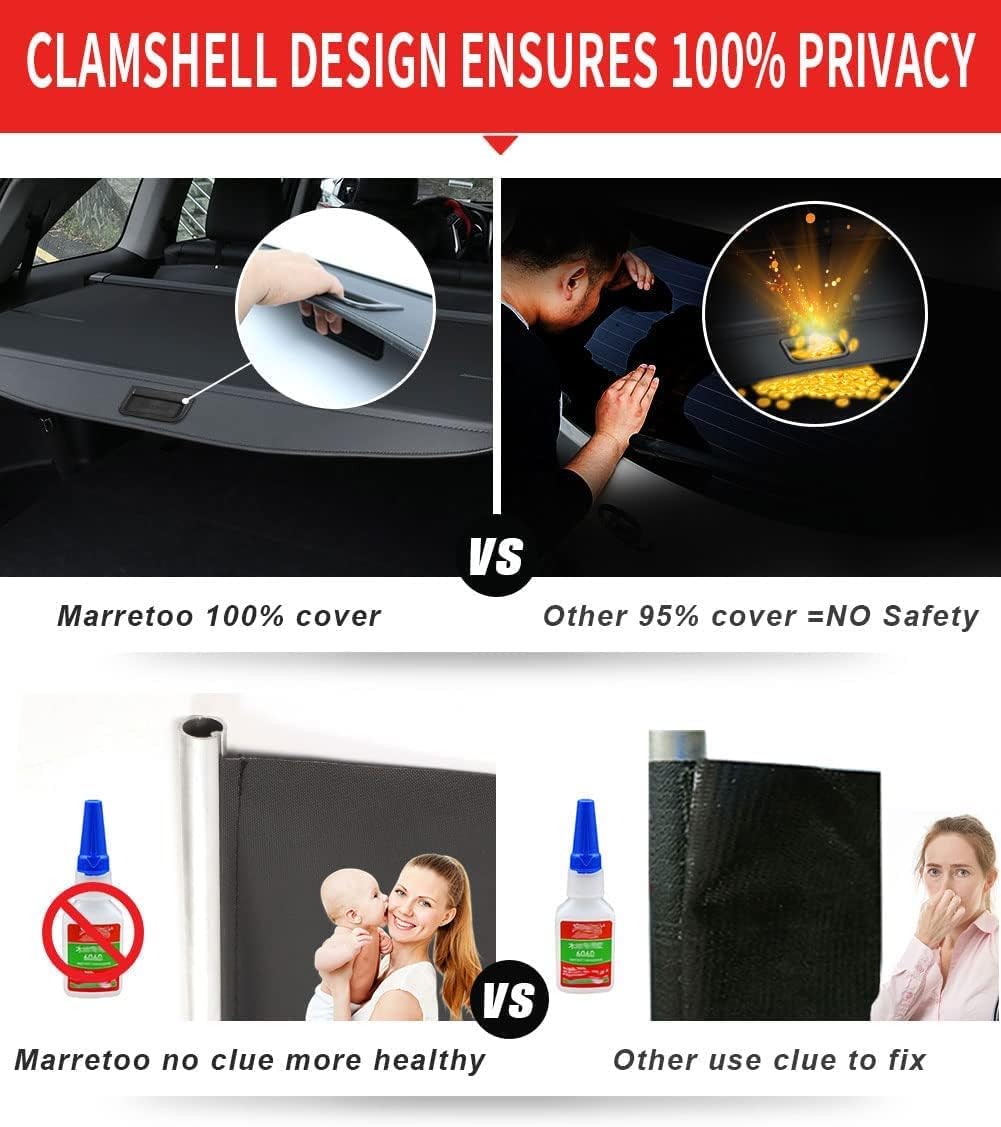Detalle de Marretoo cargo cover for Toyota RAV4