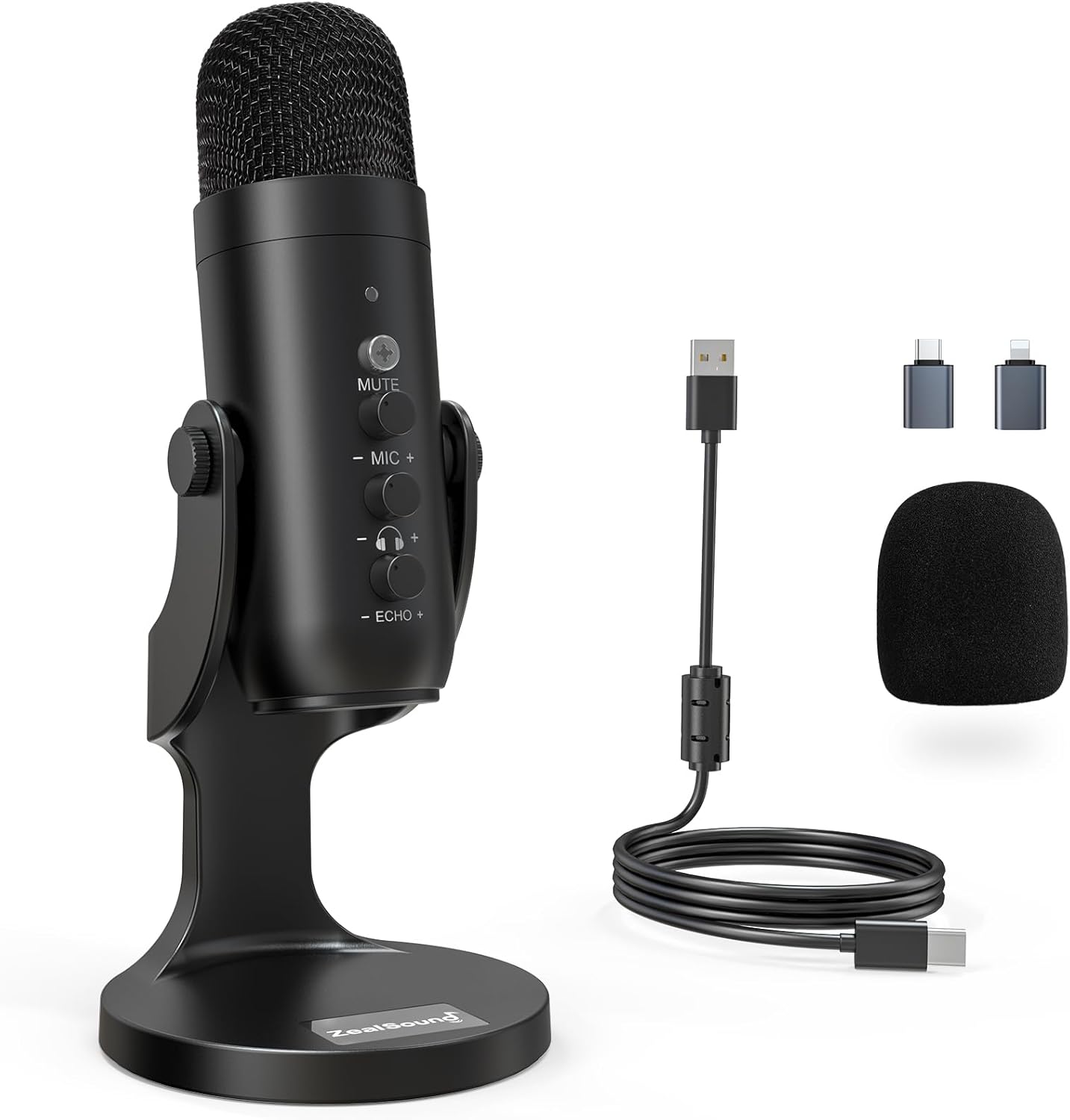 ZealSound K66 USB Podcast Microphone