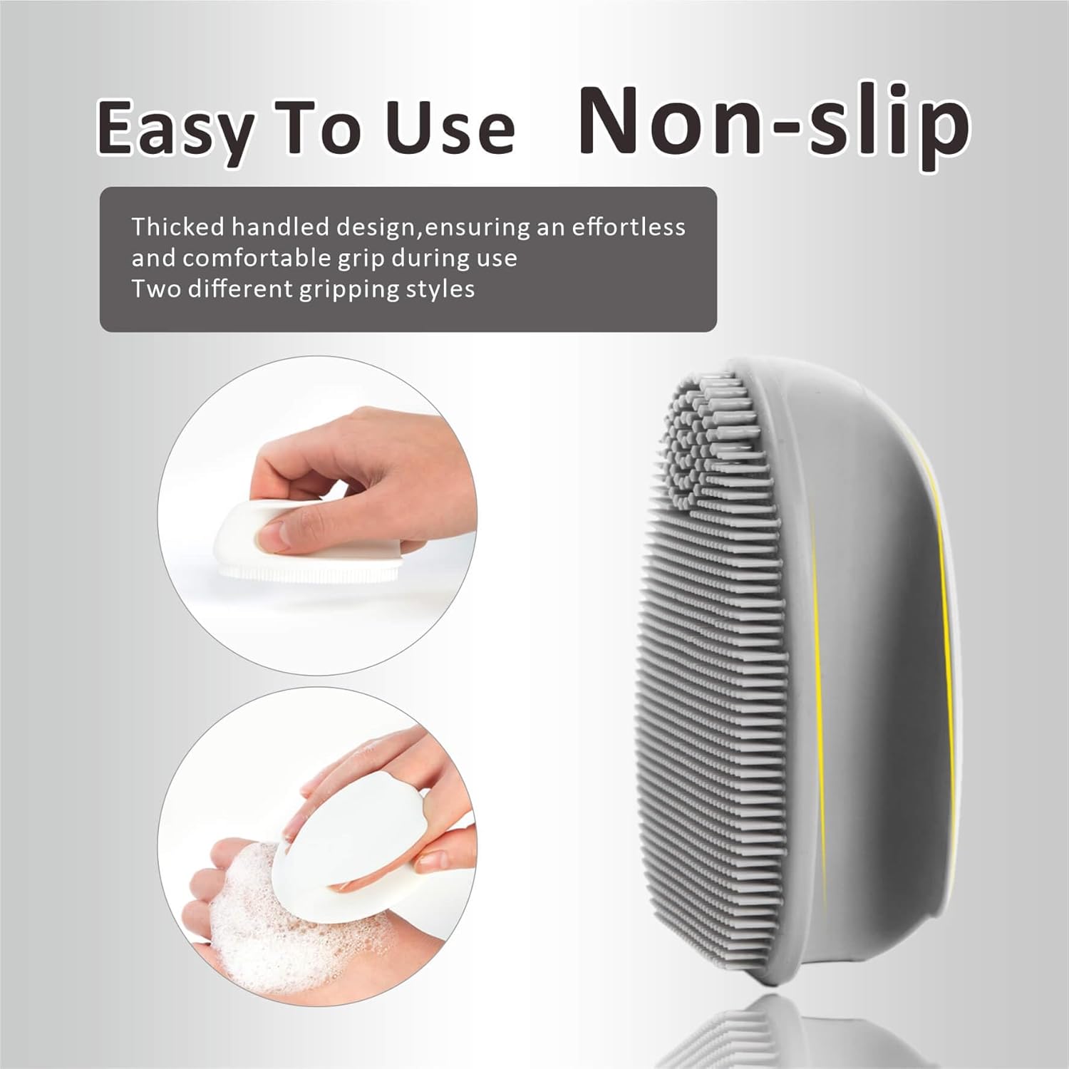 Thumbnail 4 de HIEERBUS Silicone Face Scrubber 3rd handheld facial brush