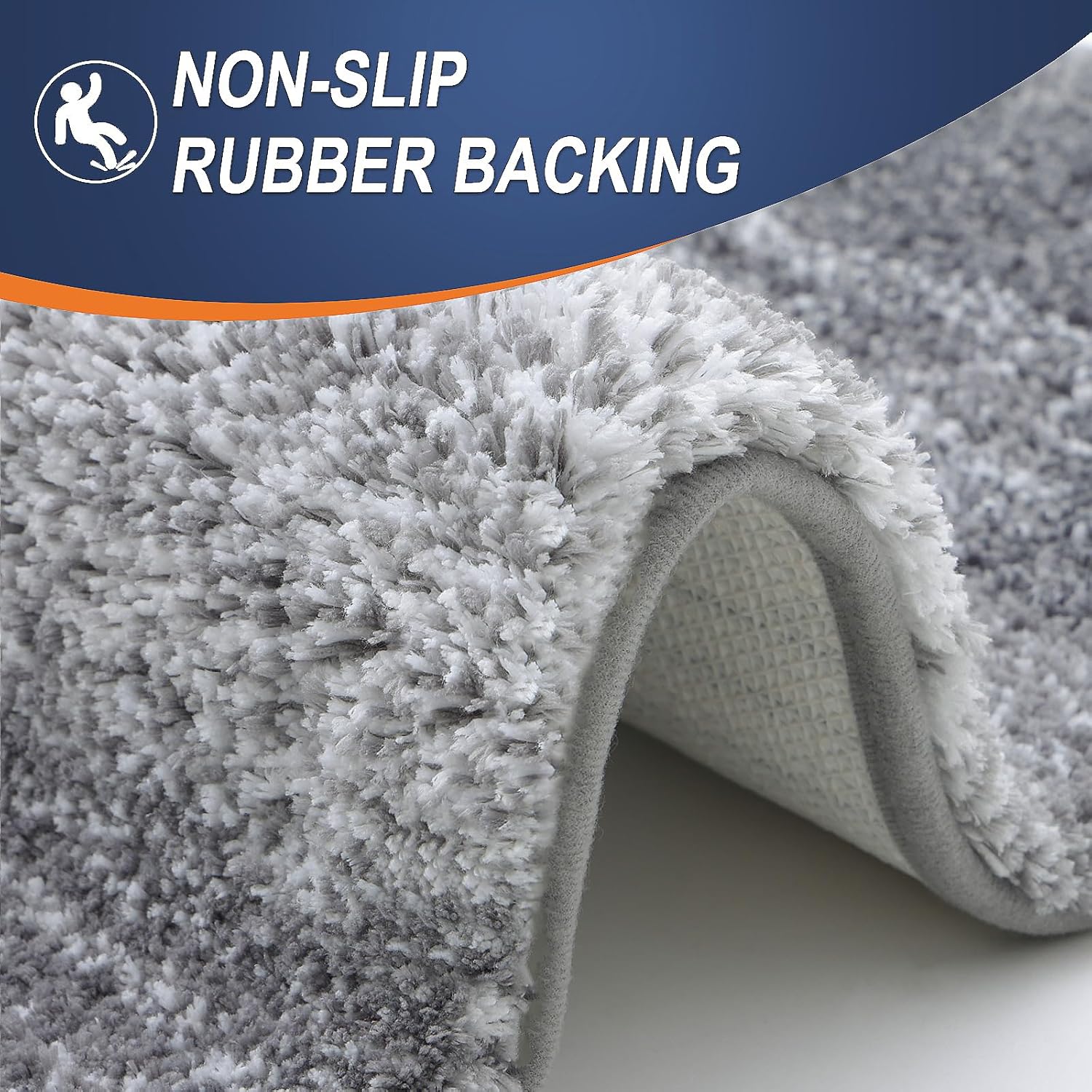 Thumbnail 4 de OLANLY Bathroom Rug 30x20, Extra Soft Microfiber