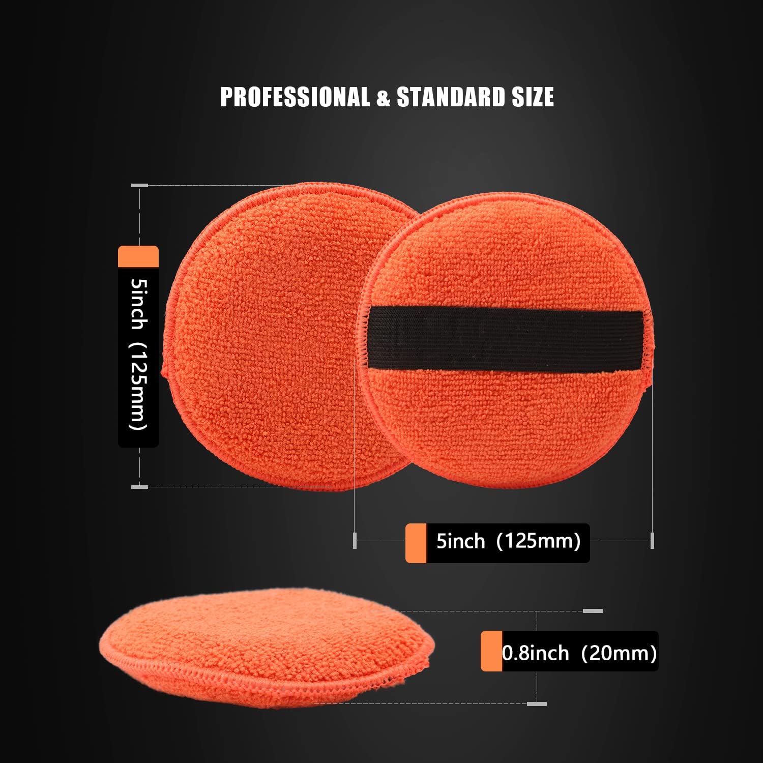 Detalle 2 de SPTA Wax Applikator Pads 9-teilig