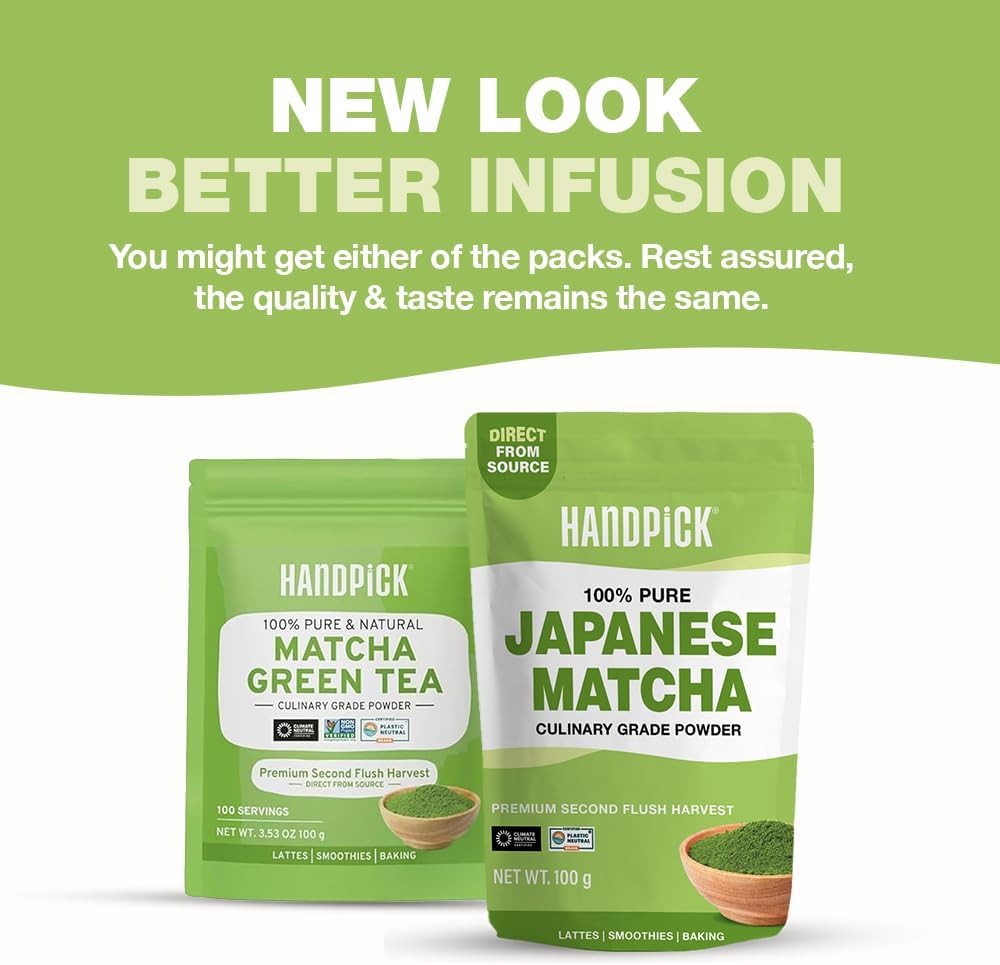 Thumbnail 2 de HANDPICK Té Verde Matcha Japonés 100g 🍵 Calidad Culinaria