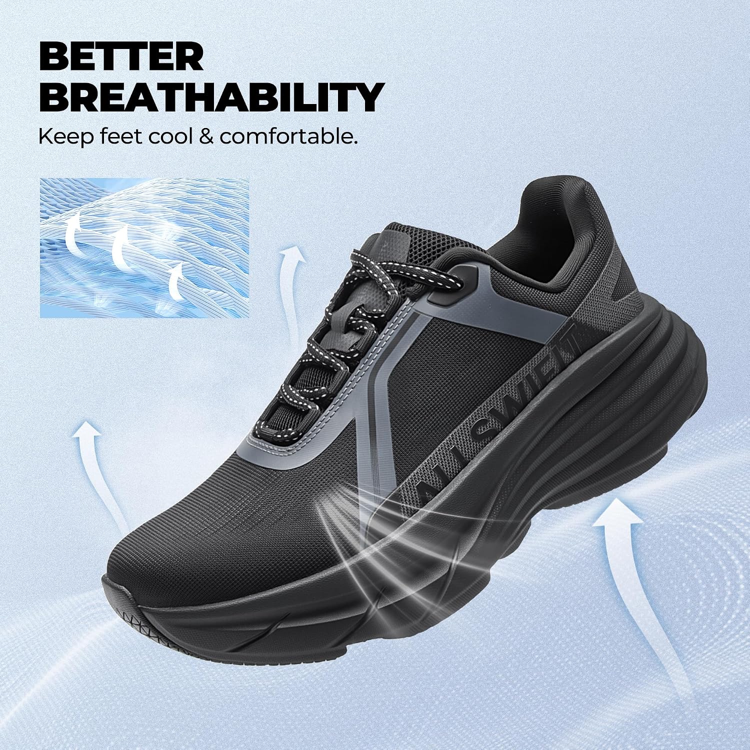 Detalle 2 de ALLSWIFIT Cushion Lightweight Walking Shoes 57% EVA