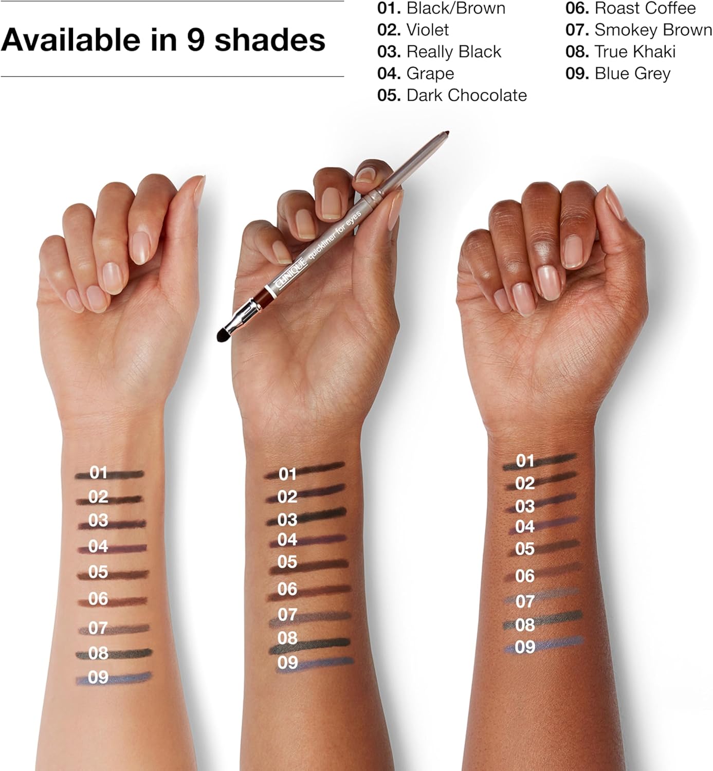 Thumbnail 4 de Clinique Quickliner For Eyes: Water Resistant, Smudge-Proof & Safe for Sensitive Eyes