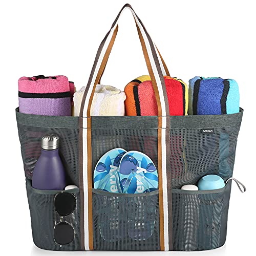 Thumbnail 4 de GAGAKU XXL Bolsa de Malla para Playa: tamaño extra grande y versátil para guardar y transportar