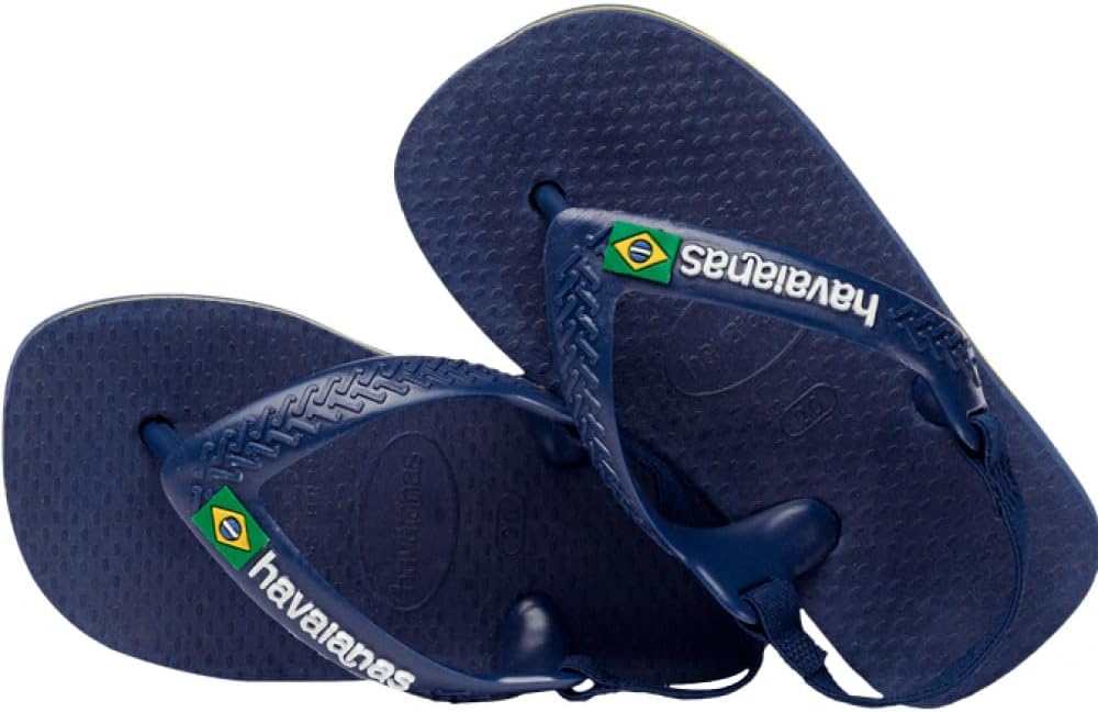Detalle de Havaianas Baby Brasil Logo II Infradito Unisex Bambini e Ragazzi