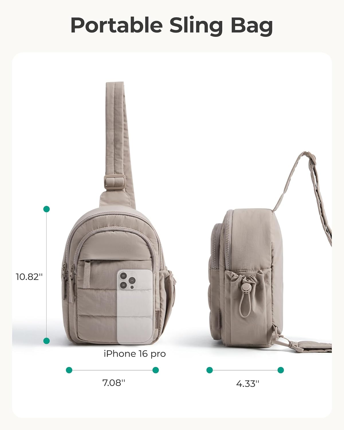 Thumbnail 2 de bagsmart Handytasche Crossbody 5 L