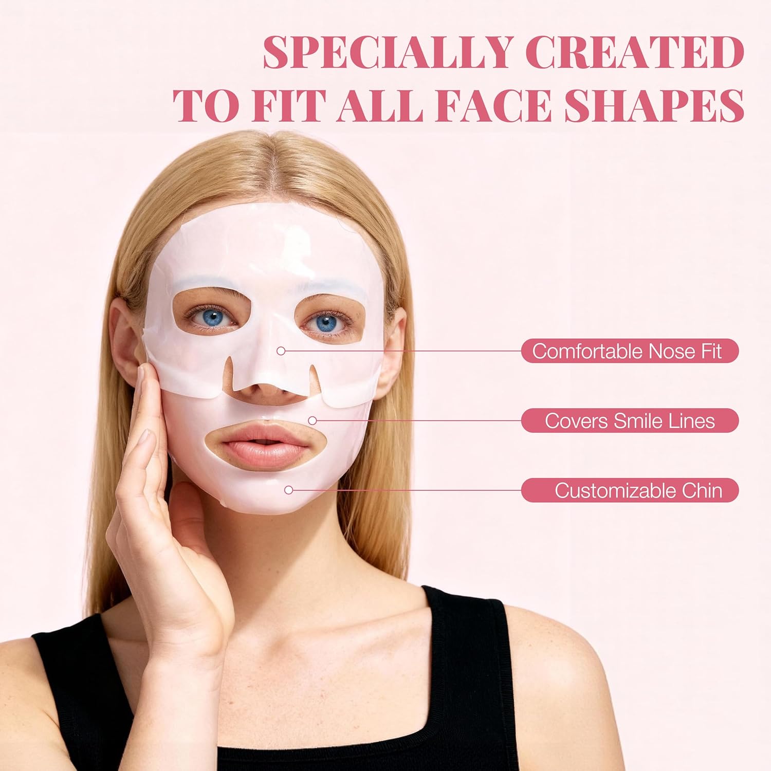 Thumbnail 4 de Yargkos Lot de 7 masques de nuit au collagène – hydratants, raffinement des pores et élasticité