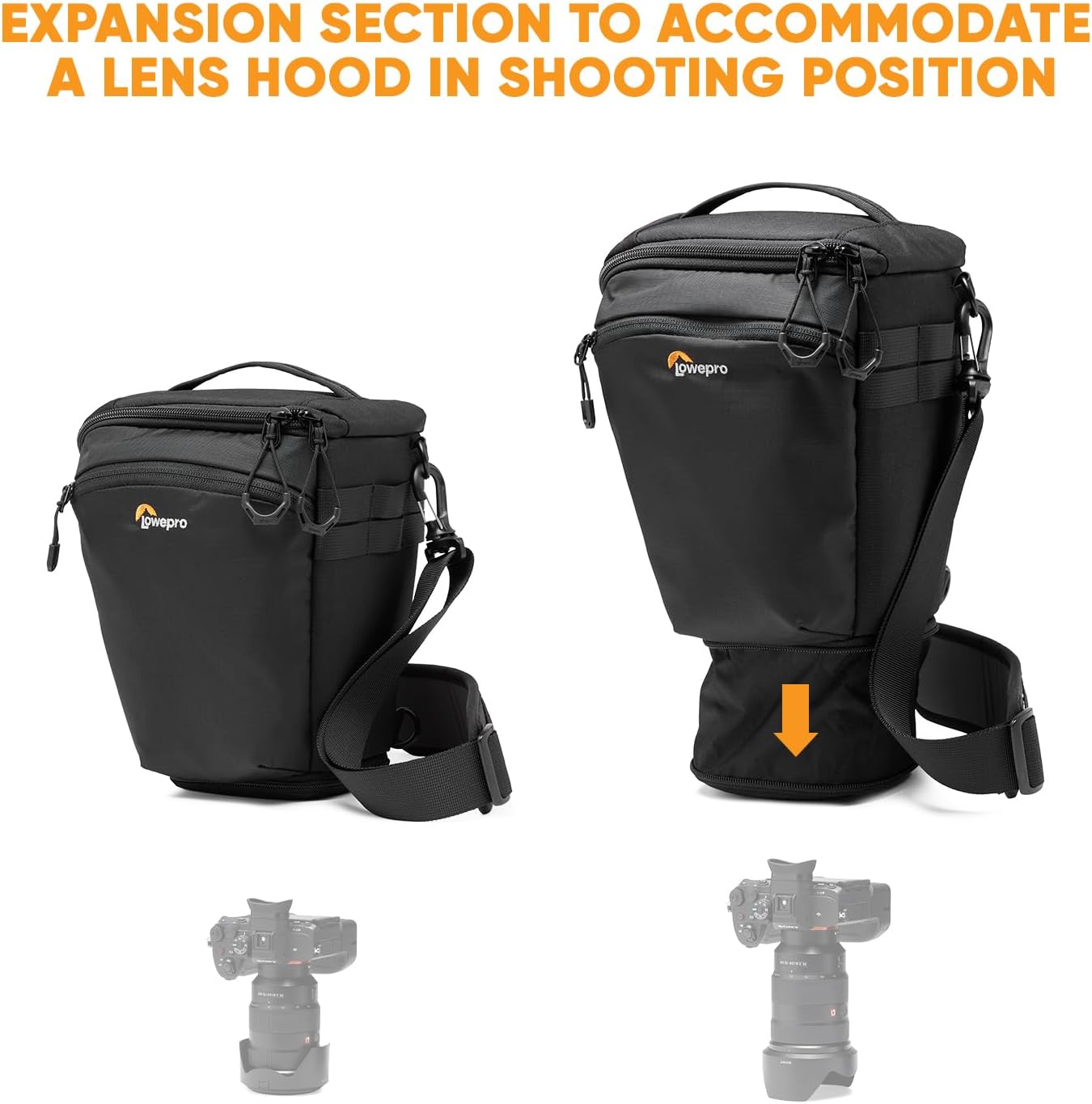 Thumbnail 2 de Lowepro ProTactic TLZ 70 Pro AW III: Borsa top-loader versatile per fotografo/videomaker