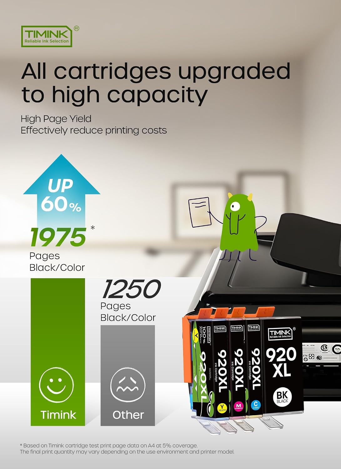 Detalle de Timink 920XL ink cartridges