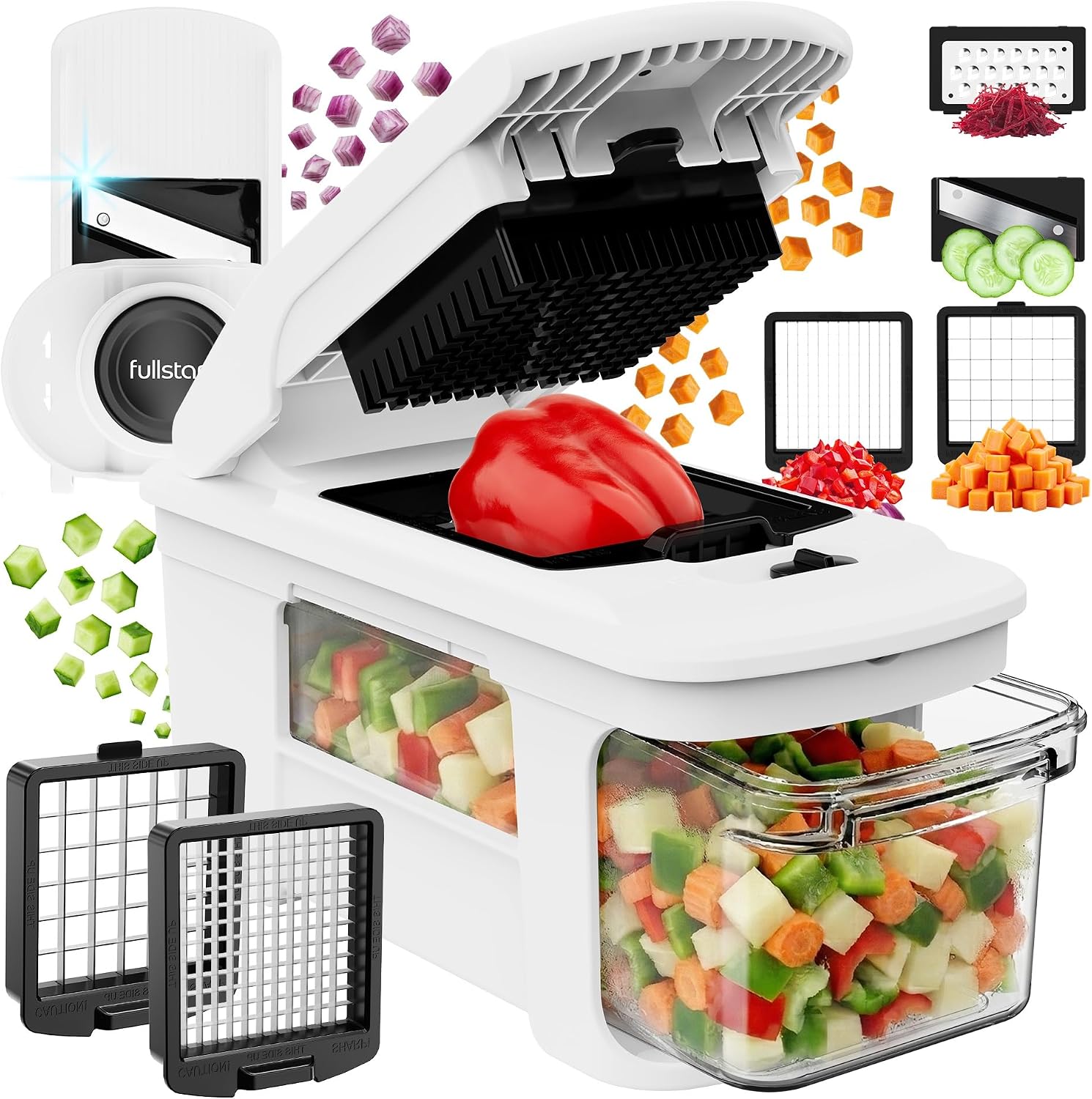 Detalle de Fullstar Mandoline Slicer 6-in-1 vegetable slicer 🥒