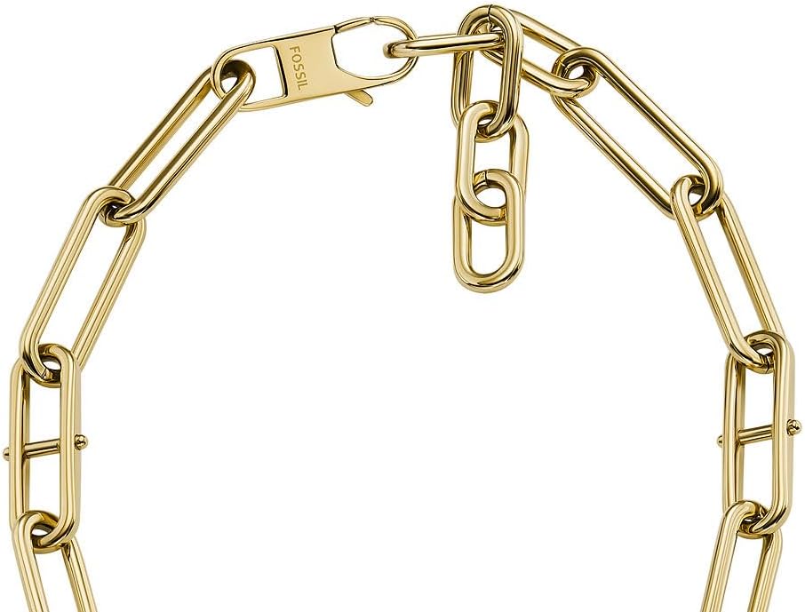 Thumbnail 4 de Fossil Collier pour femme en acier inoxydable et pierre de verre – modèle 32029431