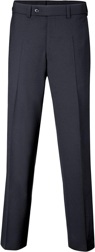 Detalle de EUREX by Brax Herrenhose Jan Flatfront aus Schurwollmix – Regular Fit mit durchdachter Ausstattung