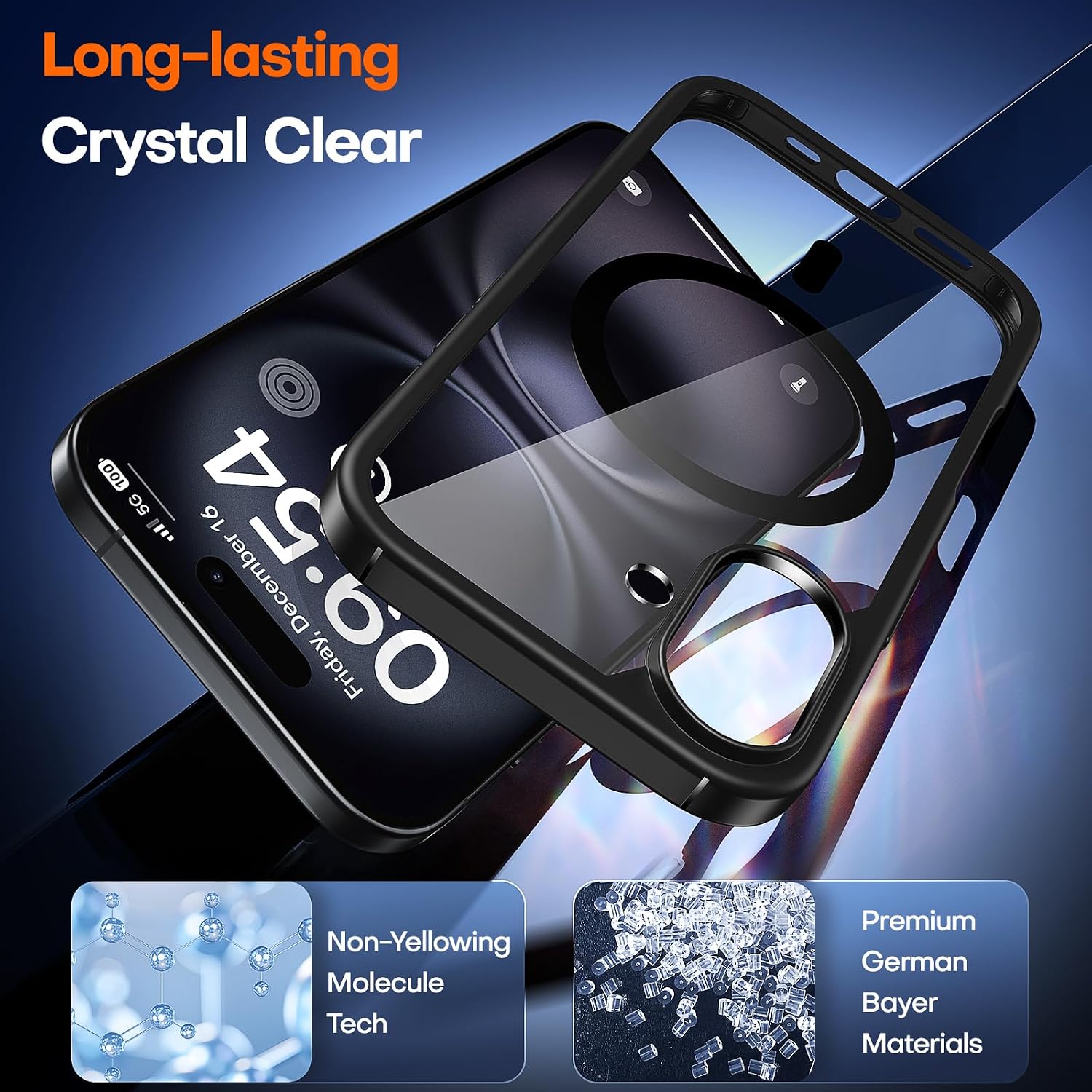 Thumbnail 4 de TAURI iPhone 16 Case for MagSafe, 0.04 in