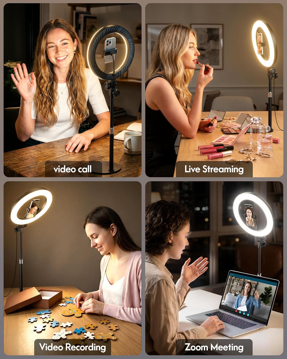 Thumbnail 6 de 10.5" Ring Light for Desktop