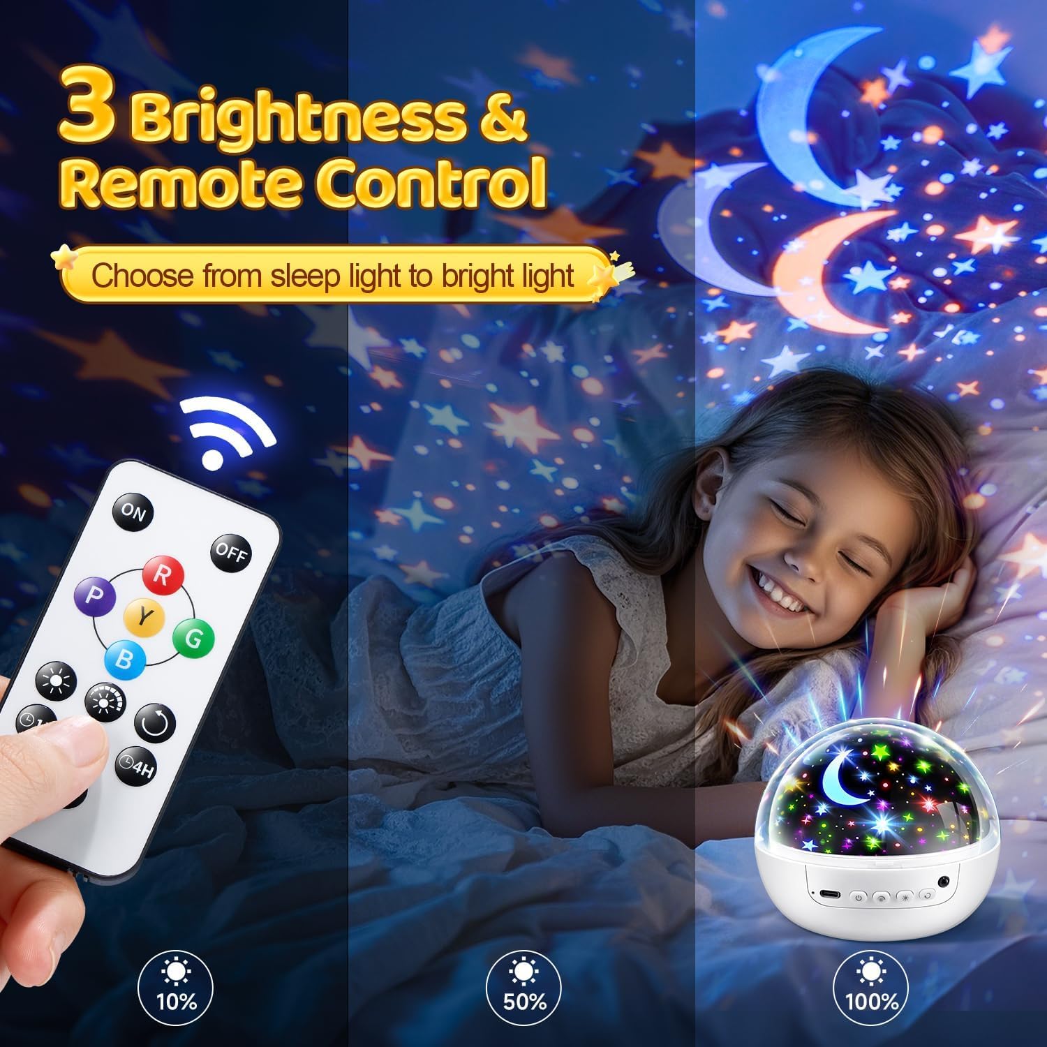 Detalle 2 de Sensory Toys Star Projector 93 modes 🌙