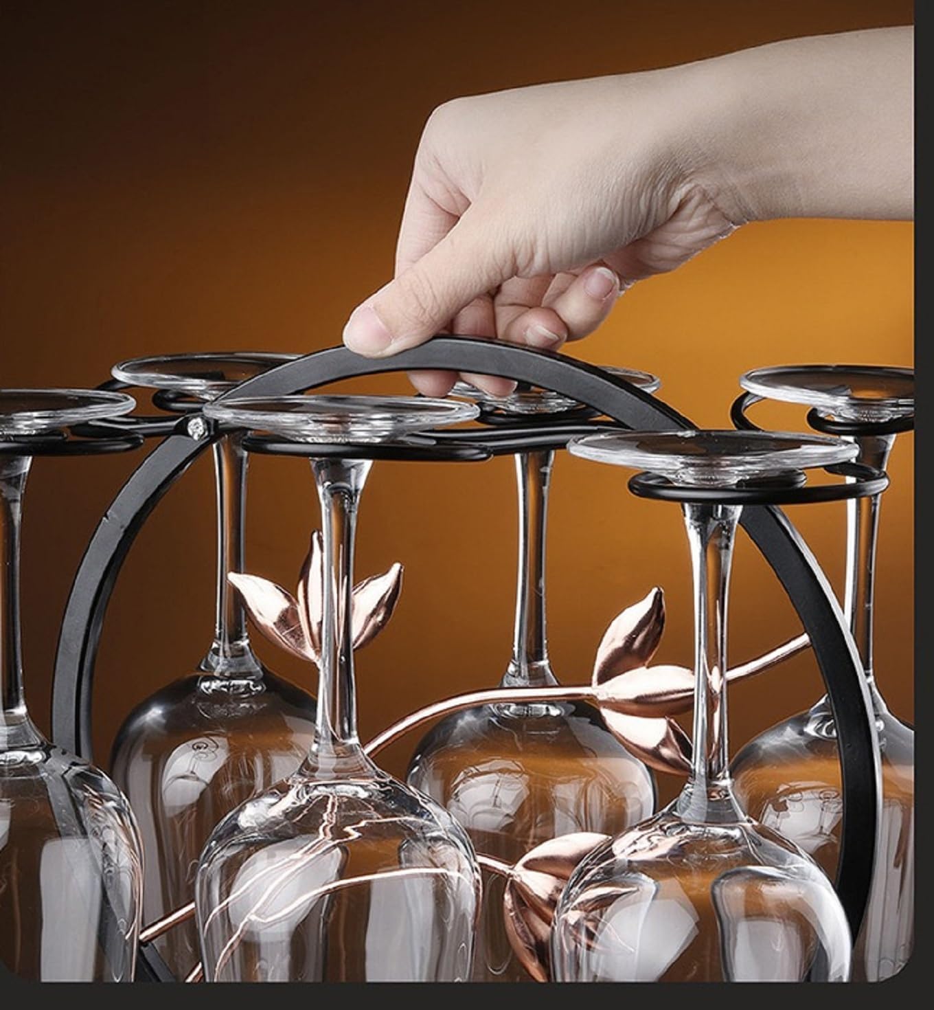Thumbnail 6 de INMTIE Stemware Rack, 6-hook
