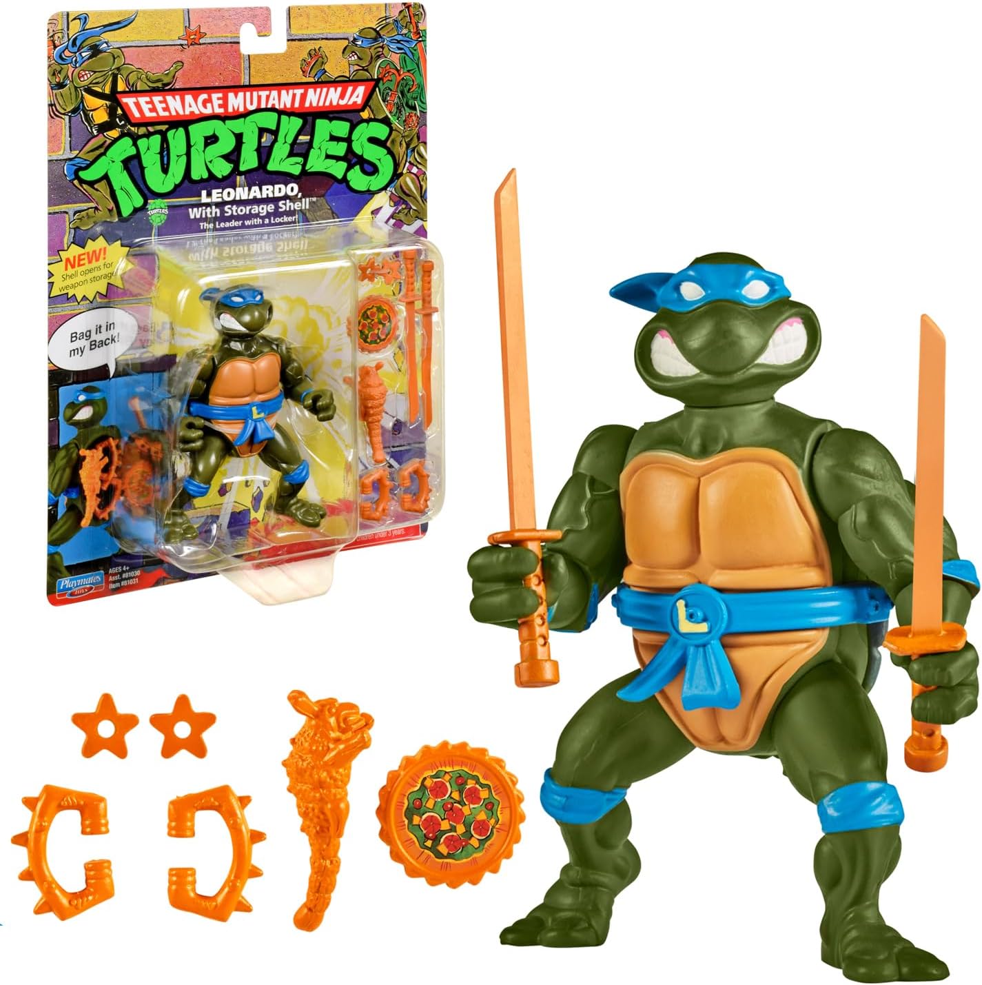 Thumbnail 6 de Donatello – Figurine articulée Tortues Ninja 10 cm avec accessoires | Giochi Preziosi T00016