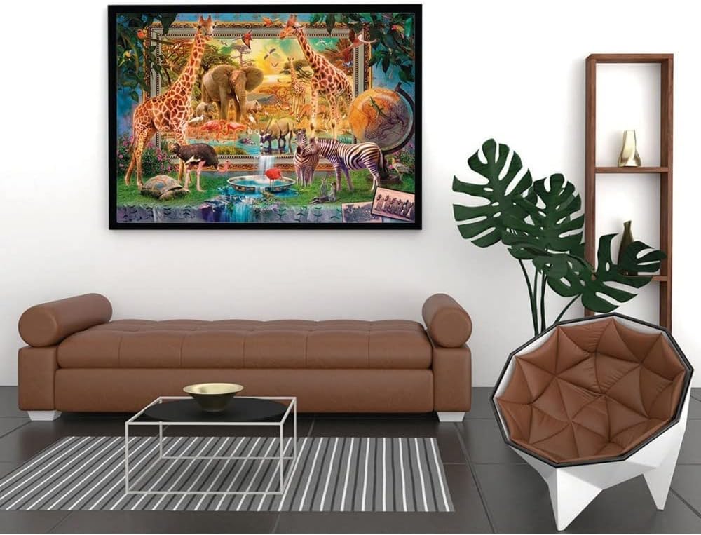 Thumbnail 1 de Educa 🦁 Volviendo de la Sabana, Puzzle 4,000 Piezas, 136x96cm