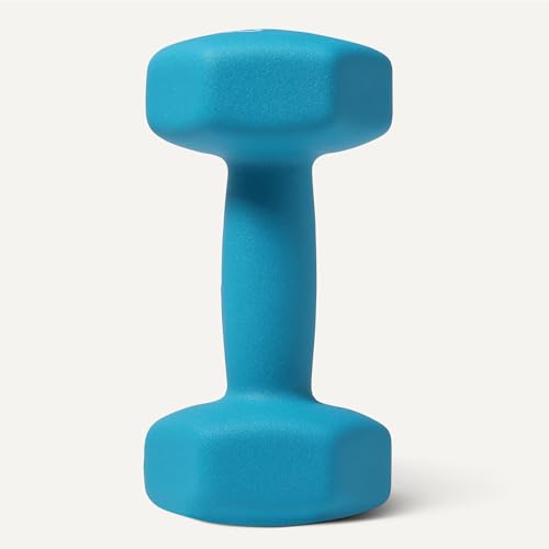 Detalle 2 de Amazon Basics Mancuernas de Neopreno 6 kg (par) – conjunto resistente para casa