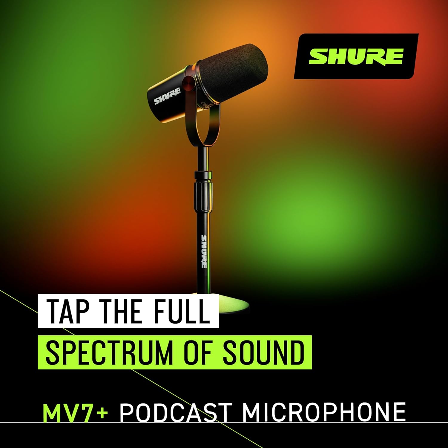 Thumbnail 2 de Shure MV7+ Dynamic Mic with USB-C and XLR ⚙