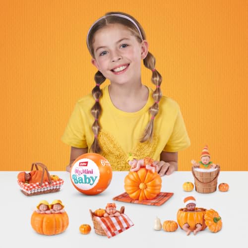 Thumbnail 6 de ZURU My Mini Baby Pumpkin Patch Series 1, muñecas sorpresa coleccionables, pack de 2